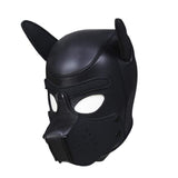 Daytona Adult Toys Black Puppy Play Mask Black 7486245896187