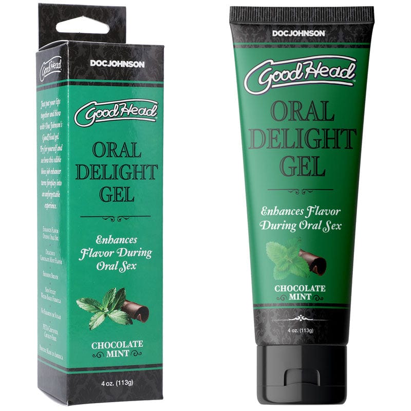 Doc Johnson LOTIONS & LUBES GoodHead Oral Delight Gel - Chocolate Mi - 782421081683