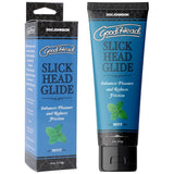 Doc Johnson LOTIONS & LUBES GoodHead Slick Head Glide - Mint - Mint Flavoured Lubricant - 120 ml Tube 782421081584