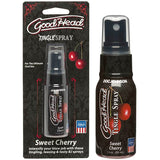 Doc Johnson LOTIONS & LUBES GoodHead Tingle Spray - Sweet Cherry Flavoured - 29 ml Spray 782421070069