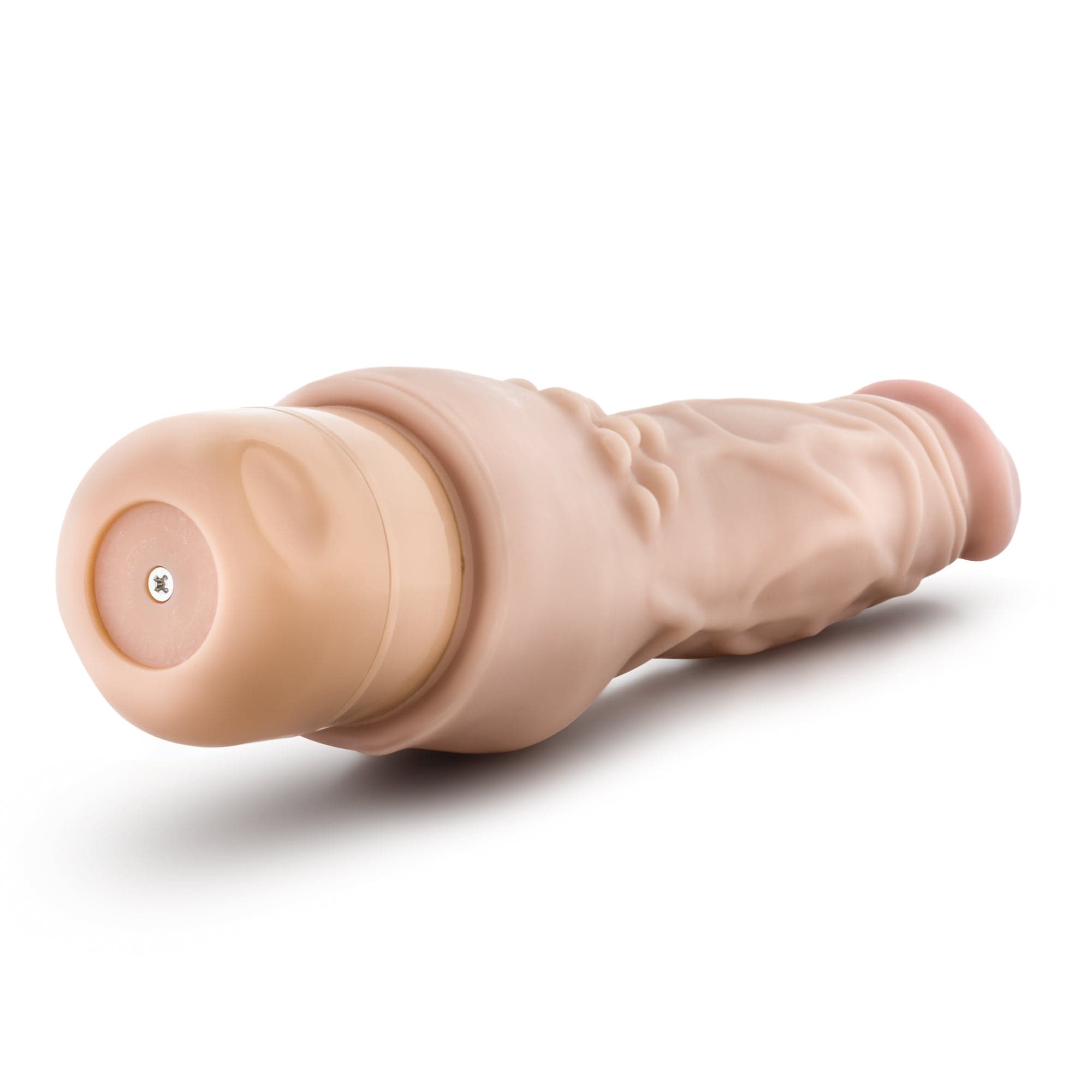Dr Skin Cock Vibe 4 8 Inch Vibrating Cock in Beige DONGS Vibrating