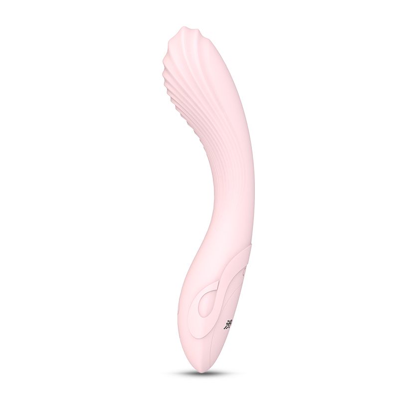 Drywell Adult Toys Pink Flexible Bending Silicone Vibrator Pink 6935916710368
