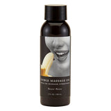 Earthly Body LOTIONS & LUBES Edible Massage Oil - Banana Flavoured - 59 ml Bottle 814487024677
