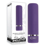 Evolved BULLETS & EGGS Purple Passion -  7.1 cm (2.8'') USB Rechargeable Bullet 844477011004