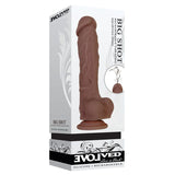 Evolved DONGS Brown Evolved Big Shot -  20.3 cm (8'') USB Rechargeable Squirting Dong 844477018034