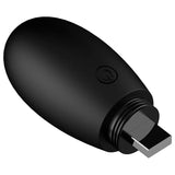 Evolved KEGEL TOYS Black Evolved Egg-Citment -  USB Rechargeable Egg with 3 Sleeves & Wireless Remote 844477016344