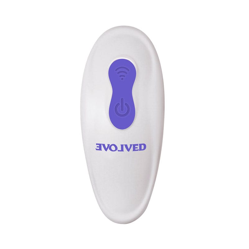 Evolved VIBRATORS Purple Evolved ANYWHERE VIBE -  USB Rechargeable Flexible Vibe with Remote 844477018782