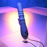 Evolved VIBRATORS-RABBIT Blue Evolved The Ringer -  23.8 cm USB Rechargeable Rabbit Vibrator 844477021232