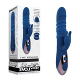 Evolved VIBRATORS-RABBIT Blue Evolved The Ringer -  23.8 cm USB Rechargeable Rabbit Vibrator 844477021232