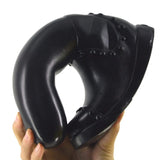 FAAK Adult Toys Black The Boot Dildo Black 634824498556