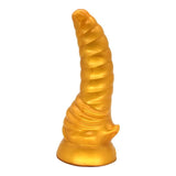 FAAK Adult Toys Gold Bull Horn Inspired Dildo