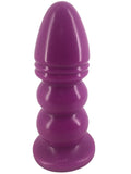 FAAK Adult Toys Purple Huge Anal Plug - Purple