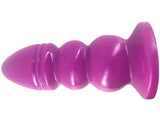 FAAK Adult Toys Purple Huge Anal Plug - Purple