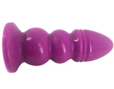 FAAK Adult Toys Purple Huge Anal Plug - Purple