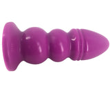 FAAK Adult Toys Purple Huge Anal Plug - Purple