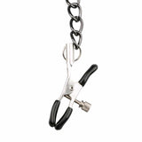 Fetish Collection Adult Toys Black Collar With Nipple Chains 8718627528310