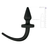 Fetish Collection Adult Toys Black Dog Tail Plug Silicone Large 8718627529010