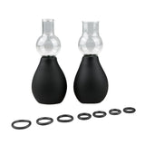 Fetish Collection Adult Toys Black Nipple Sucker Black 2 Pc 8718627527870