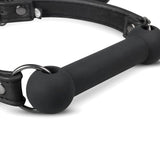Fetish Collection Adult Toys Black Silicone Bit Gag 8719497665389