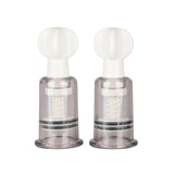 Fetish Collection Adult Toys Clear Nipple and Clit Suckers Medium 2 Pc 8718627522776