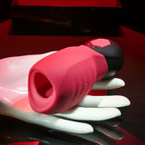 Gender X STIMULATORS Gender X BODY KISSES - Black/Red USB Rechargeable Sucking Stimulator 844477020211