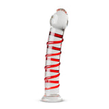 Gildo Adult Toys Red Glass Dildo No 15 8719497660346