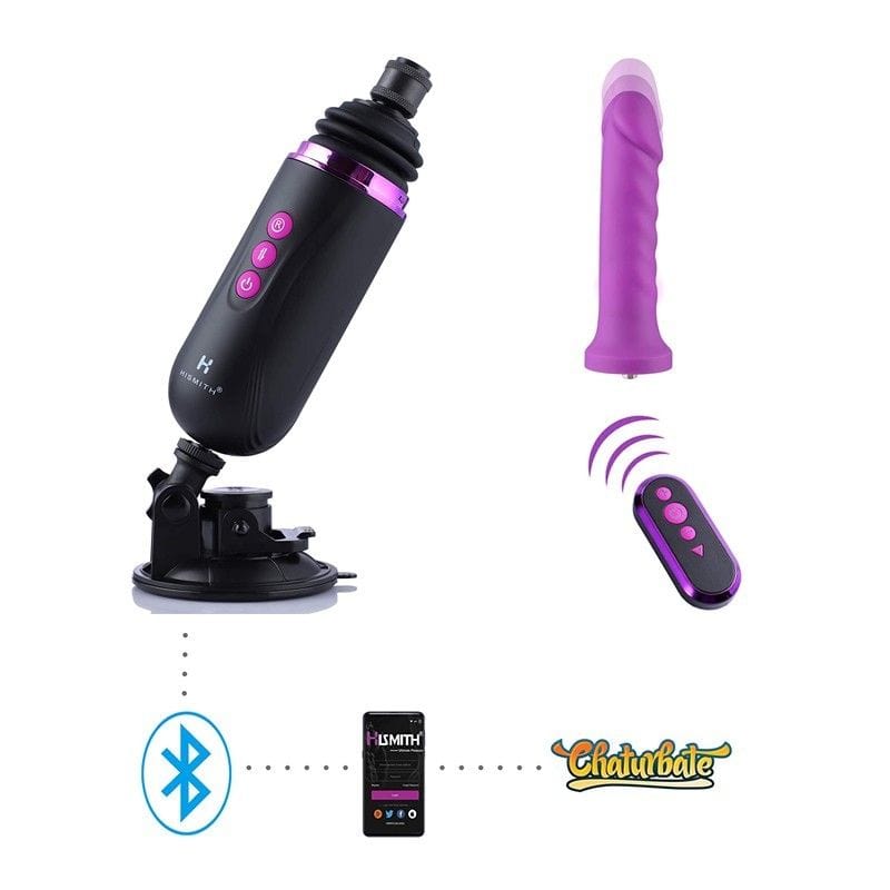 HiSmith Capsule Rechargeable Sex Machine App Enabled