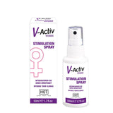 Hot Production ENHANCERS HOT V-activ Stimulation Spray - Enhancer Spray for Women - 50 ml Bottle 4042342001341