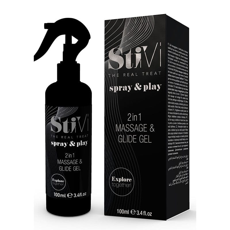 Hot Production LOTIONS & LUBES StiVi Srap & Play - 2in1 Massage & Glide Gel - 100 ml Bottle 4042342007015