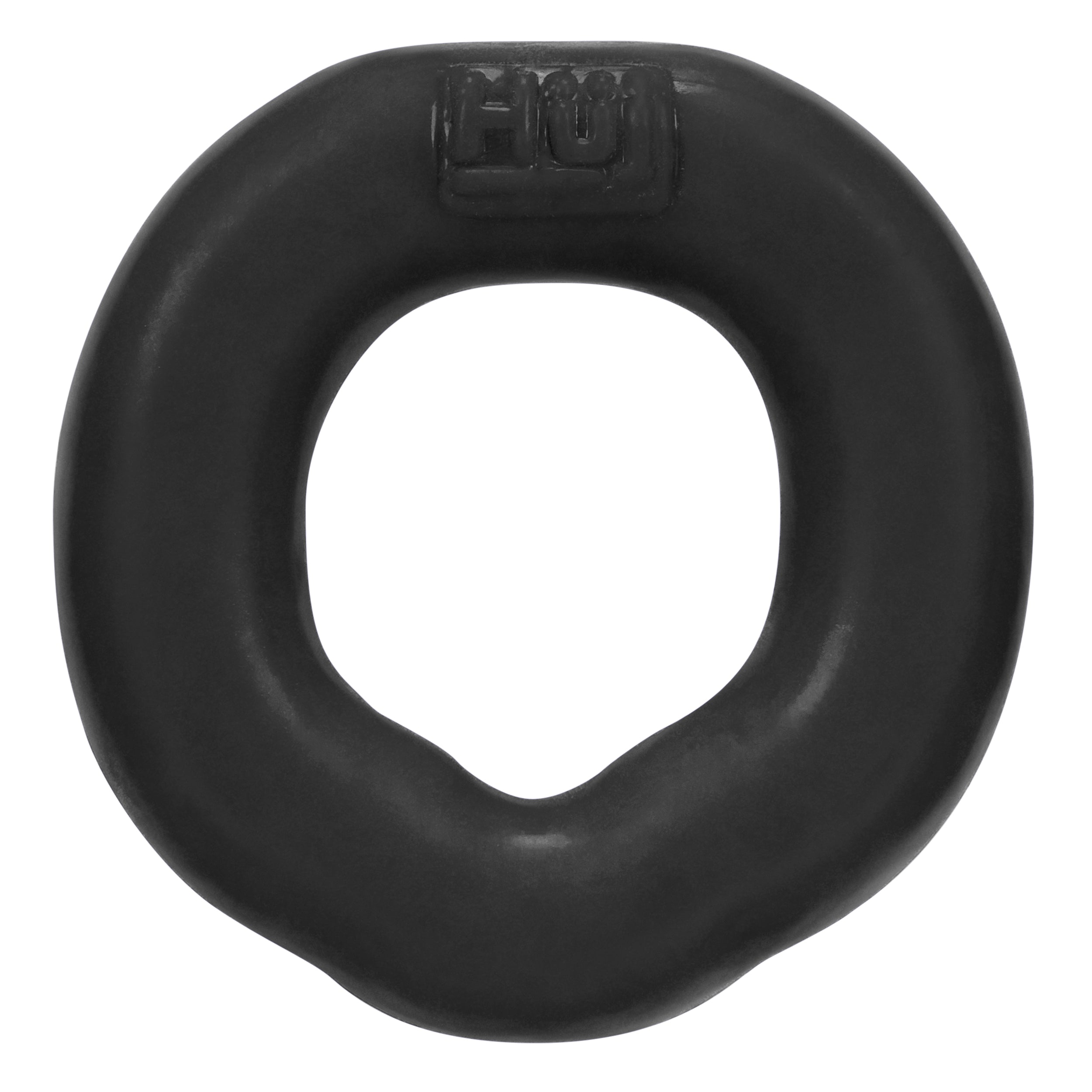 FIT Ergo Long-Wear Cock-ring by Hunkyjunk - Tar - Ultra Stretch Cockrings
