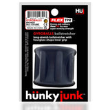 Hunkyjunk Adult Toys Black / One Size Gyroball Ballstretcher Tar Ice 840215123206