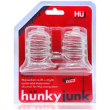 Hunkyjunk Adult Toys Clear ELONG Wide Base Nipsucker clear 840215120816