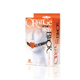 Icon Brands BONDAGE-TOYS Black Orange Is The New Black  Heart Gag  Mouth Restraint 847841025324