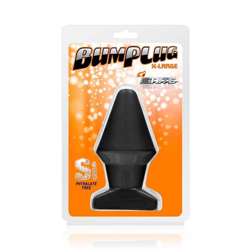 Ignite Adult Toys Black Butt Plug X Large Black 752875401511