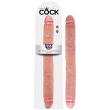 King Cock King Cock 16'' Thick Double Dildo, Anal Comfort Lube, Toy Cleaner Bundle