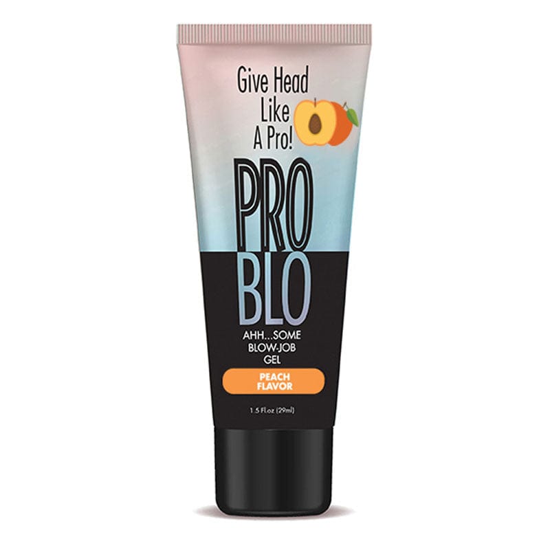 ProBlo Oral Pleasure Gel Peach Flavoured Blowjob Gel 29 ml Tube Default Title Oral Gels & Sprays