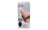 Loadz Adult Toys Flesh 8 inch Dual Density Squirting Dildo Light Skin Tone with Remote 848518035325