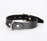 Love In Leather Classic Leather Collar Handcrafted
