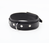 Love In Leather Leather BDSM Collar 4cm wide Hand Crafted