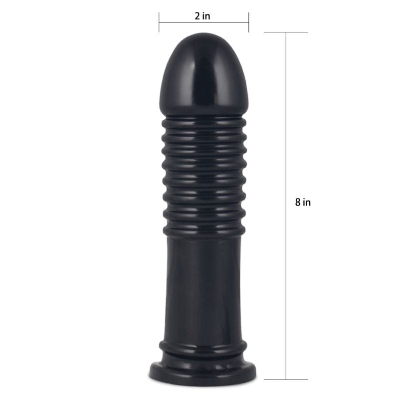 Lovetoy Adult Toys Black King Sized Anal Bumper 8in Black 6970260906937