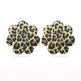Lovetoy Adult Toys Brown Leopard Sexy Nipple Pasties Twin Pack 6970260909617