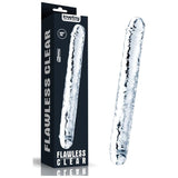 Clear Double Dildo 12in