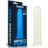 Lovetoy Adult Toys Clear Lumino Play Dildo 8" 6970260906715