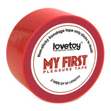Lovetoy Adult Toys Red My First Non-Sticky Bondage Tape Red 6970260902397