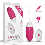 Lovetoy BULLETS & EGGS Pink IJOY Rechargeable Remote Control Egg -  USB Rechargeable Egg with Remote 6970260907552
