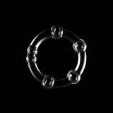 Lovetoy COCK RINGS Clear Power Plus Triple Beaded Ring Set -  Cock Rings - Set of 3 6970260908009