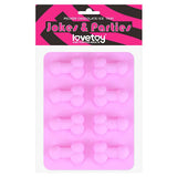 Lovetoy NOVELTIES Pecker Chocolate/Ice Tray - Silicone Tray - Makes 8 Dickies 6970260908757