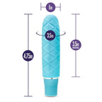 Luxe Cozi Mini Vibrator Blue