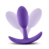 Luxe Adult Toys Purple Luxe Wearable Vibra Slim Plug Small Purple 819835022817