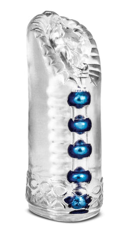 M for Men Snatch Clear 5.5 Inch Realistic Stroker Strokers - Manual